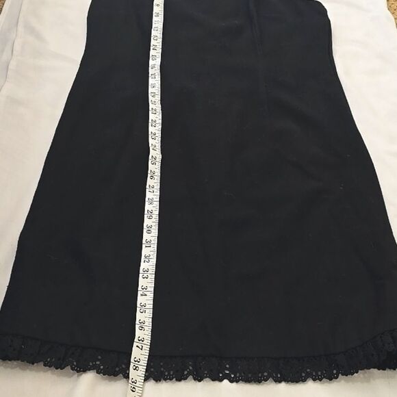 The Ann Fogarty Lord & Tylor, Vintage,  Black Sleeveless Dress 12 - Picture 6 of 13